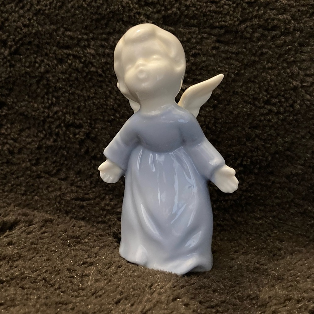 Vintage Lefton Kissing Angel‎ - Picture 3 of 5
